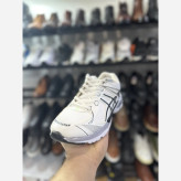 کفش اسپرت اسیکس سفید مشکی مردانه زنانه سایز 37 تا 44 زیره پی یو رویه اسپیسر فوم