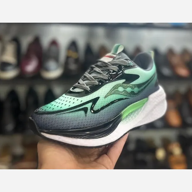 ساکونی ایکس تریم زنانه مردانه رویه اسپیسر ژاگارد تنفس دار زیره سه لایه EVA کف لاستیک سایز 37 تا 44