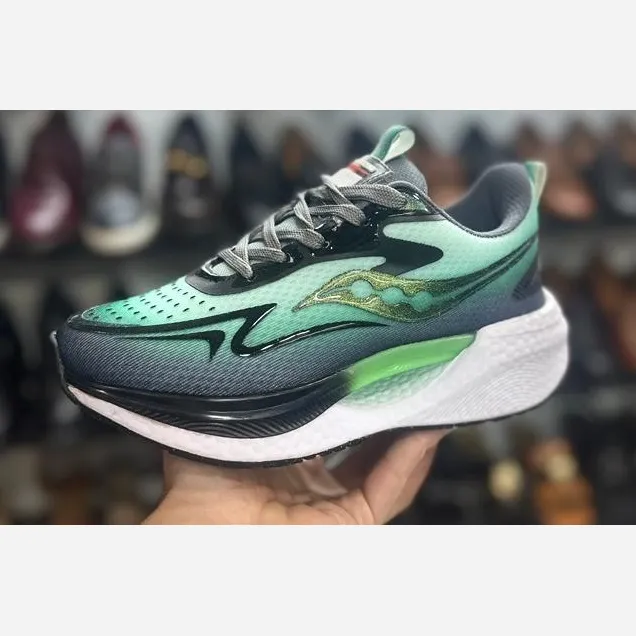 ساکونی ایکس تریم زنانه مردانه رویه اسپیسر ژاگارد تنفس دار زیره سه لایه EVA کف لاستیک سایز 37 تا 44