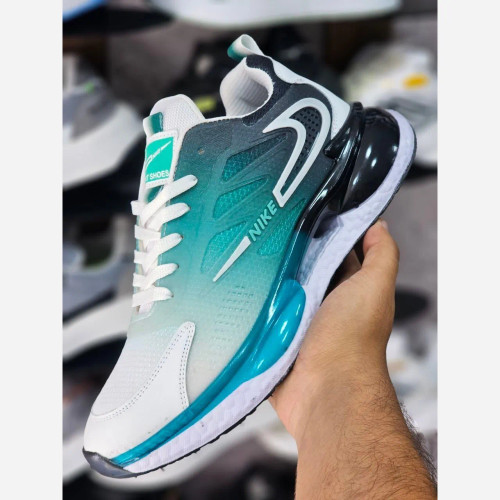 کفش نایک دیسکی مردانه سایز 41 تا 44 کف دوخت اشتروبل رویه شیشه ای کی پی یو زیره ایربولینگ لاستیک