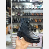 بوت تمام چرم طبیعی زنانه سایز 37 تا 40 رویه چرم گاوی زیره تی پیو