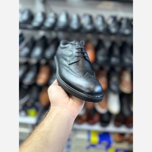 کفش تمام چرم طبیعی مردانه هشترک سایز 40 تا 45 ضمانت اصالت چرم