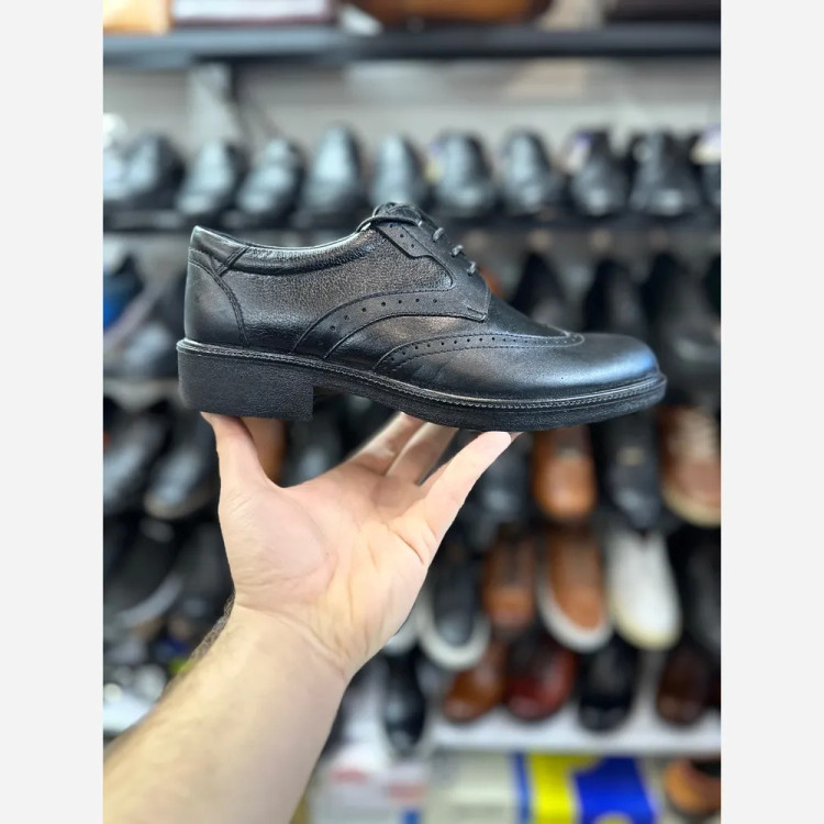 کفش تمام چرم طبیعی مردانه هشترک سایز 40 تا 45 ضمانت اصالت چرم