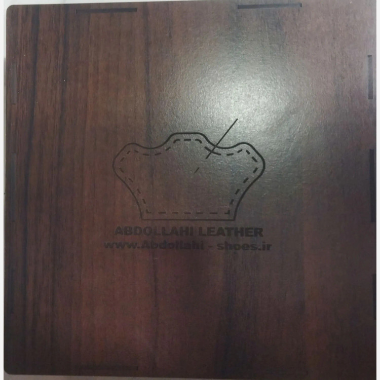 ست سه تیکه چرم طبیعی مردانه کمربند کیف کتی جاکارتی با جعبه چوبی