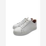 ونس چرم طبیعی زنانه و پسرانه مشکی و سفید سایزبندی 40 تا 44