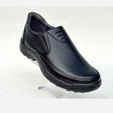 کفش چرم مردانه مدل اوزین مشکی