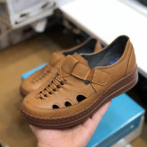 کفش طبی تابستانه مدل جیران عسلی