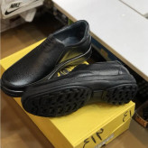 کفش چرم مردانه مدل اوزین مشکی