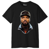 تیشرت آستین کوتاه مردانه پاد آفرین طرح خواننده کد 1642 جنس نخ پلی استر