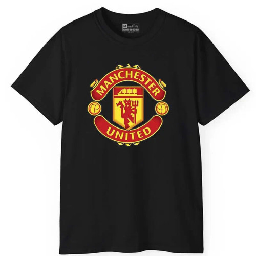 تیشرت آستین کوتاه مردانه پاد آفرین مدل منچستر یونایتد کد 1930 طرح چاپ مقاوم