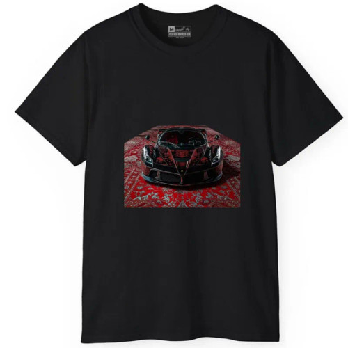 تیشرت آستین کوتاه مردانه مدل ماشین فرش ایرانی کد 1619