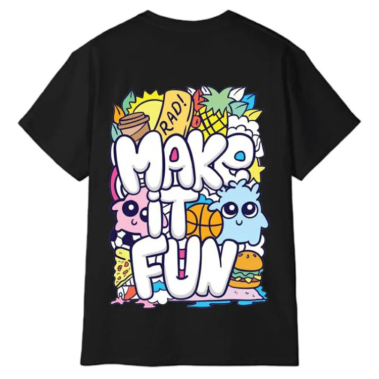 تیشرت آستین کوتاه مردانه مدل جمله مینیمال انگلیسی کد 1656