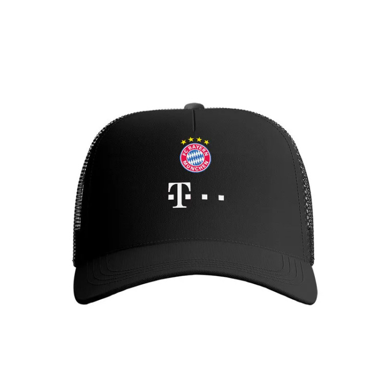 کلاه کپ پاد آفرین مدل فوتبالی بایرن مونیخ طرح تیم ورزشی جنس کتان قابل تنظیم