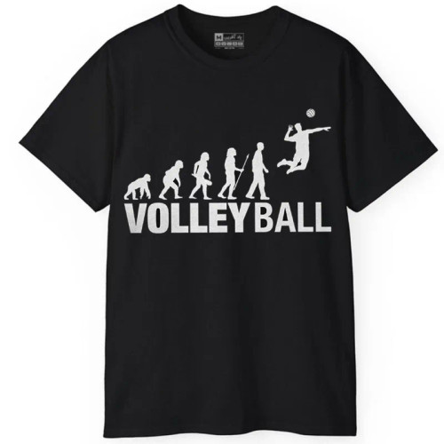 تیشرت آستین کوتاه مردانه پاد آفرین مدل والیبال کد490 طرح چاپ مقاوم نخ پلی استر