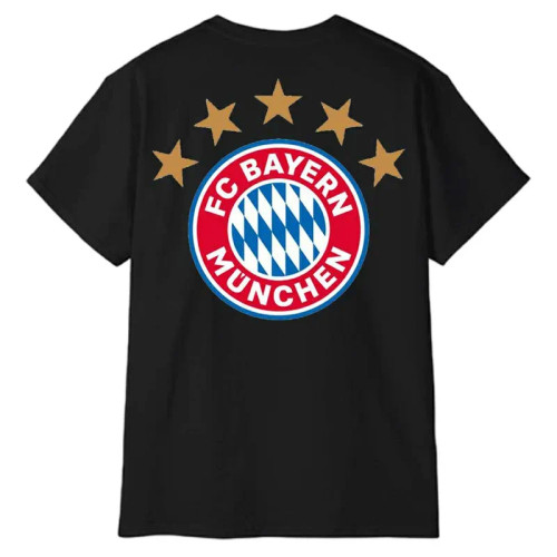 تیشرت آستین کوتاه مردانه پاد آفرین مدل بایرن مونیخ کد 1933 طرح چاپ