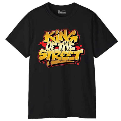 تیشرت آستین کوتاه مردانه پاد آفرین مدل کینگ طرح چاپ کد 1114