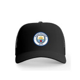 کلاه کپ پاد آفرین مدل منچستر سیتی جنس کتان مناسب اسپرت و روزمره