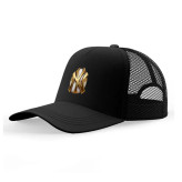 کلاه کپ پاد آفرین مدل یانکی ها گلف طرح ساده جنس کتان مناسب فصل های مختلف