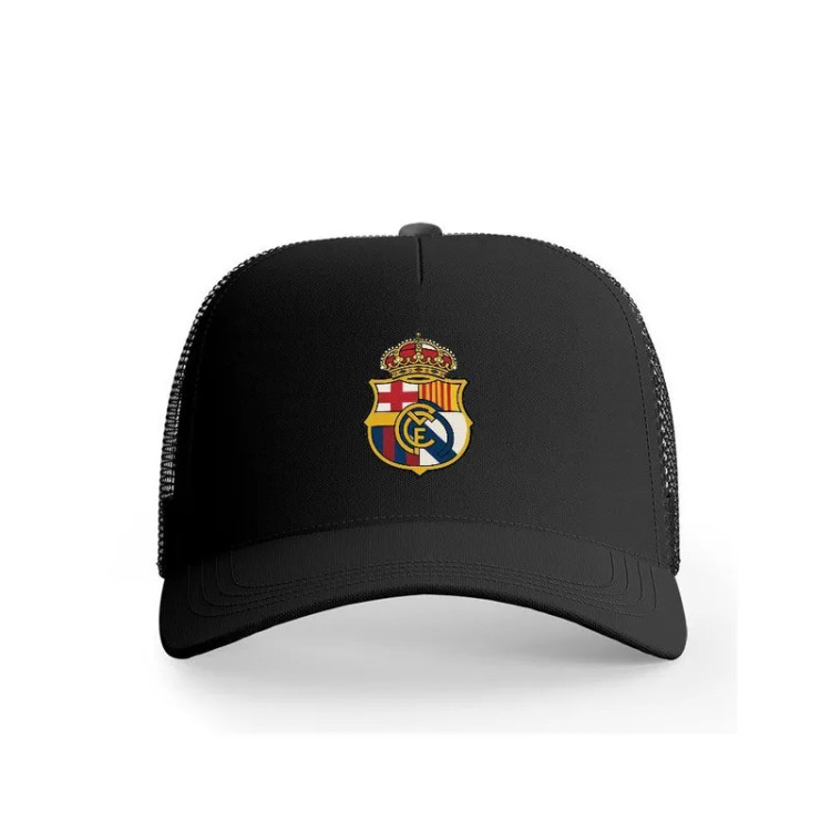 کلاه کپ پاد آفرین مدل رئال مادرید بارسلونا مناسب روزمره و اسپرت جنس کتان