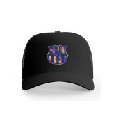 کلاه کپ پاد آفرین مدل فوتبالی بارسلونا طرح تیم ورزشی مناسب اسپرت و روزمره