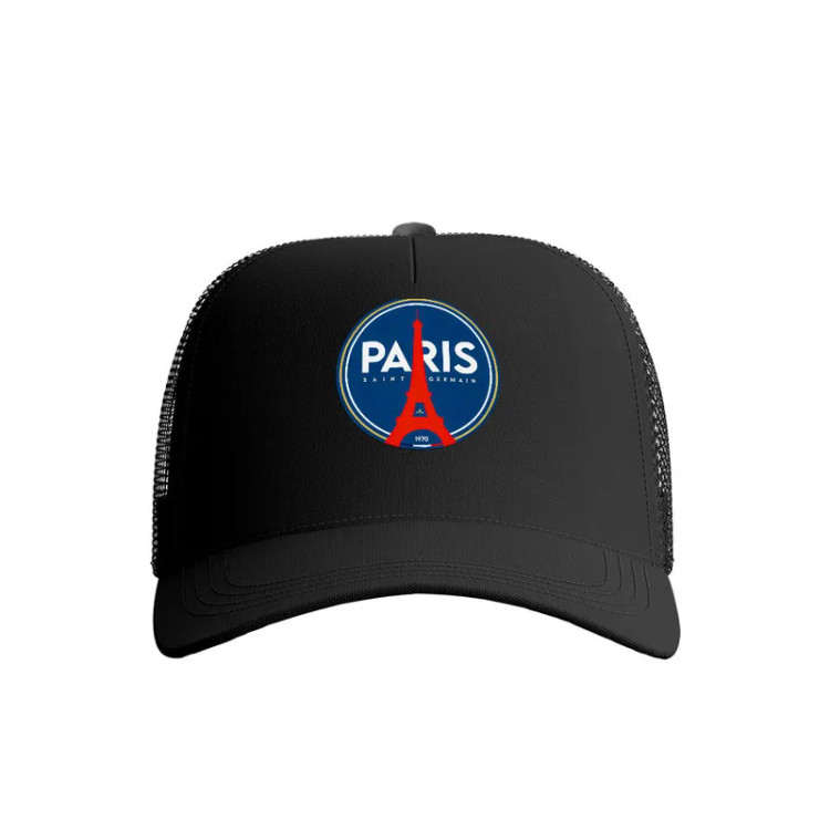 کلاه کپ پاد آفرین مدل فوتبالی پاریس سنت ژرمن PSG کد 759 کتان قابل تنظیم