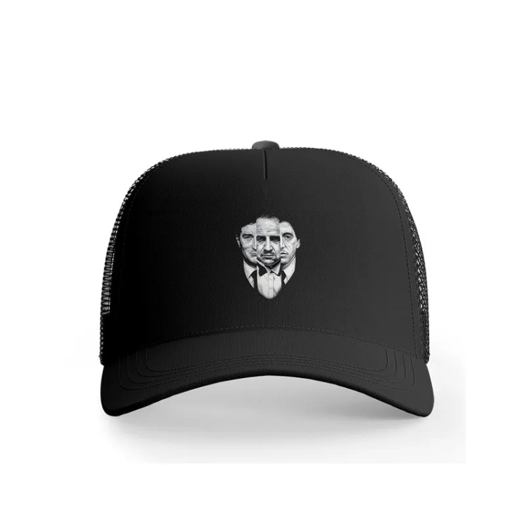 کلاه کپ پاد آفرین مدل گاد فادر کد 365 جنس کتان مناسب بانوان و آقایان