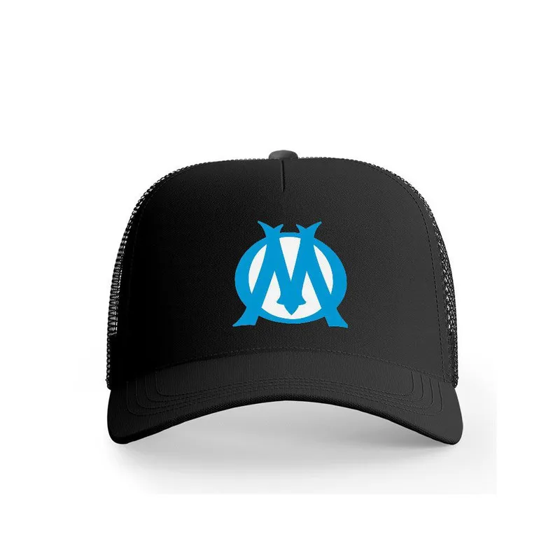 کلاه کپ پاد آفرین مدل فوتبالی مارسی کد 62 جنس کتان مناسب فصل های مختلف