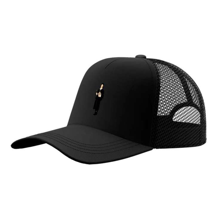 کلاه کپ پاد آفرین مدل وکیل طرح ساده جنس کتان قابل تنظیم مناسب بانوان و آقایان