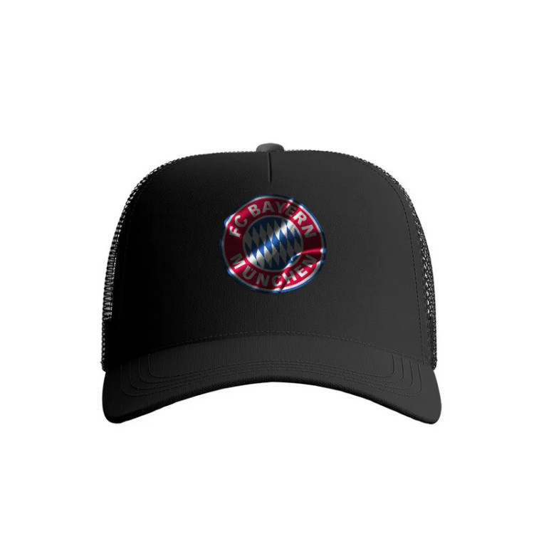 کلاه کپ ورزشی بایرن مونیخ پاد آفرین مدل فوتبالی قابل تنظیم جنس کتان