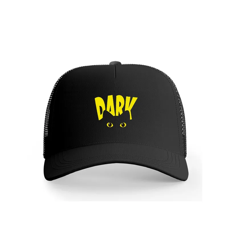 کلاه کپ پاد آفرین مدل دارک جنس کتان طرح ساده قابل تنظیم مناسب فصل های مختلف