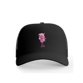 کلاه کپ پاد آفرین مدل پلنگ صورتی کد 41 زنانه مردانه اسپرت قابل تنظیم