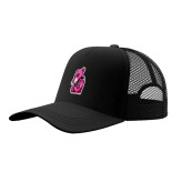 کلاه کپ پاد آفرین مدل پلنگ صورتی کد 111 جنس کتان مناسب بانوان و آقایان