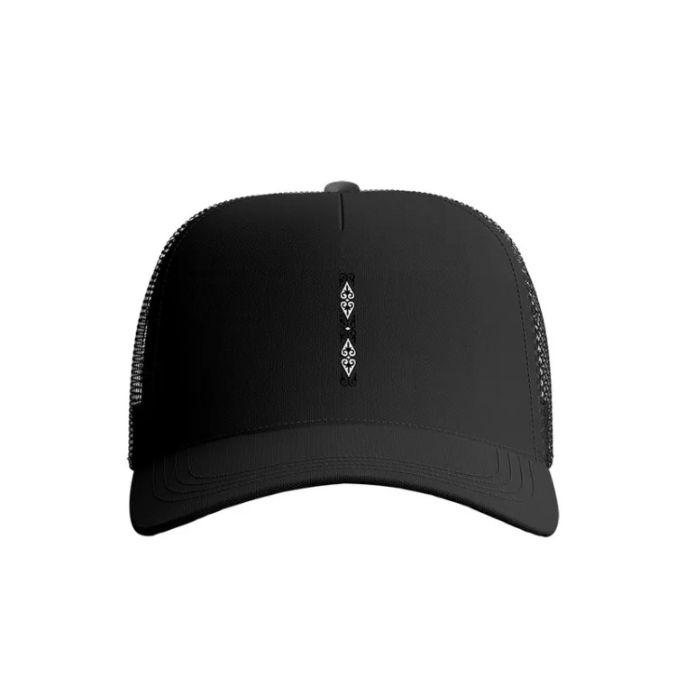 کلاه کپ پاد آفرین مدل نقش و نگار ایرانی جنس کتان قابل تنظیم و سبک وزن