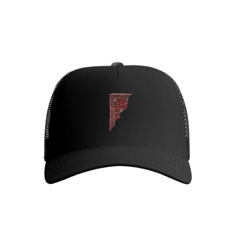 کلاه کپ پاد آفرین مدل فرش ایرانی کد 633 جنس کتان طرح ساده مناسب بهار، تابستان، پاییز، زمستان