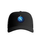 کلاه کپ پاد آفرین مدل فوتبالی ناپولی کد 751 جنس کتان مناسب روزمره و اسپرت