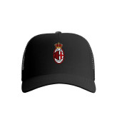 کلاه کپ پاد آفرین مدل فوتبالی آث میلان کد 699 جنس کتان مناسب اسپرت و روزمره