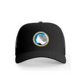 کلاه کپ پاد آفرین مدل فوتبالی آتالانتا کد 87 جنس کتان مناسب اسپرت و روزمره