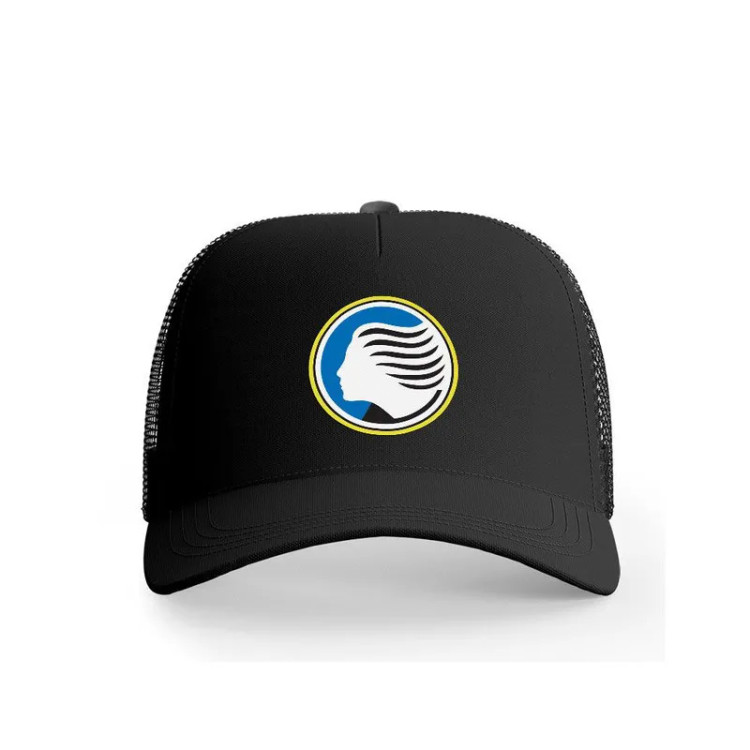 کلاه کپ پاد آفرین مدل فوتبالی آتالانتا کد 87 جنس کتان مناسب اسپرت و روزمره