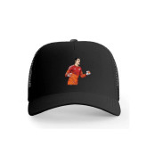 کلاه کپ پاد آفرین مدل فوتبالی تیبو کورتووا کد 92 طرح تیم ورزشی جنس کتان قابل تنظیم