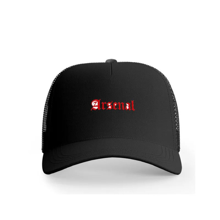 کلاه کپ ورزشی آرسنال مدل فوتبالی پاد آفرین جنس کتان قابل تنظیم