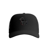 کلاه کپ پاد آفرین مدل فوتبالی بارسلونا کد 784 جنس کتان مناسب اسپرت و روزمره