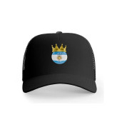 کلاه کپ پاد آفرین مدل فوتبالی آرژانتین جام جهانی کد 287 جنس کتان قابل تنظیم سبک وزن