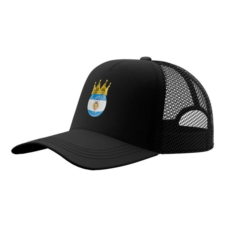 کلاه کپ پاد آفرین مدل فوتبالی آرژانتین جام جهانی کد 287 جنس کتان قابل تنظیم سبک وزن