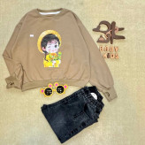 کراپ فینگردار پنبه دورس دخترانهدر 3 رنگ و 4 سایز