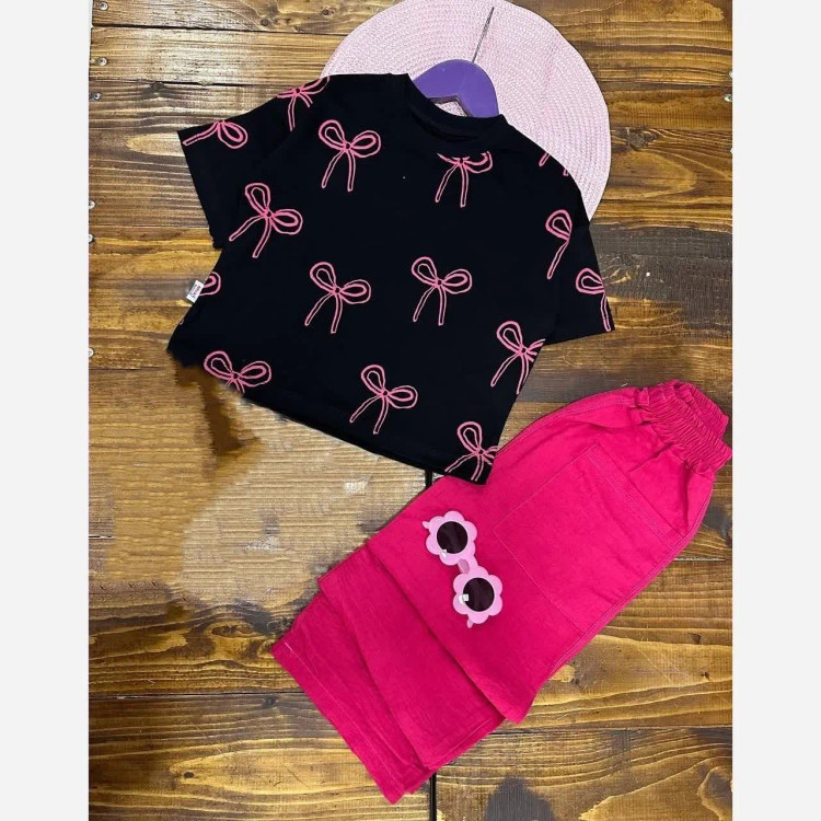 ست کراپ و شلوار شیک با رنگبندی متنوع