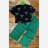 ست کراپ و شلوار شیک با رنگبندی متنوع