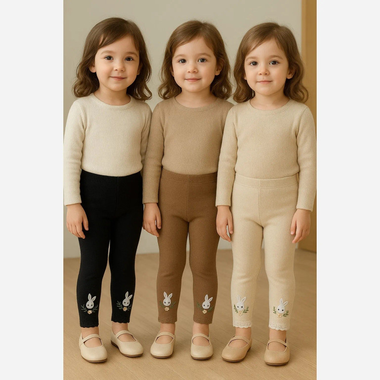 لگ دخترونه کبریتی پنبه در 4رنگ شیک