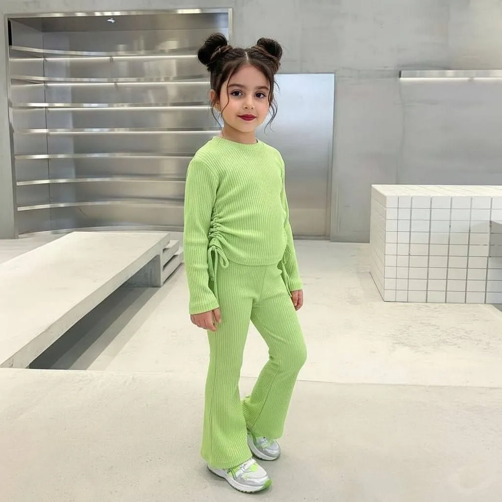 ست بلوز و شلوار بوتکات فانریپ پنبه