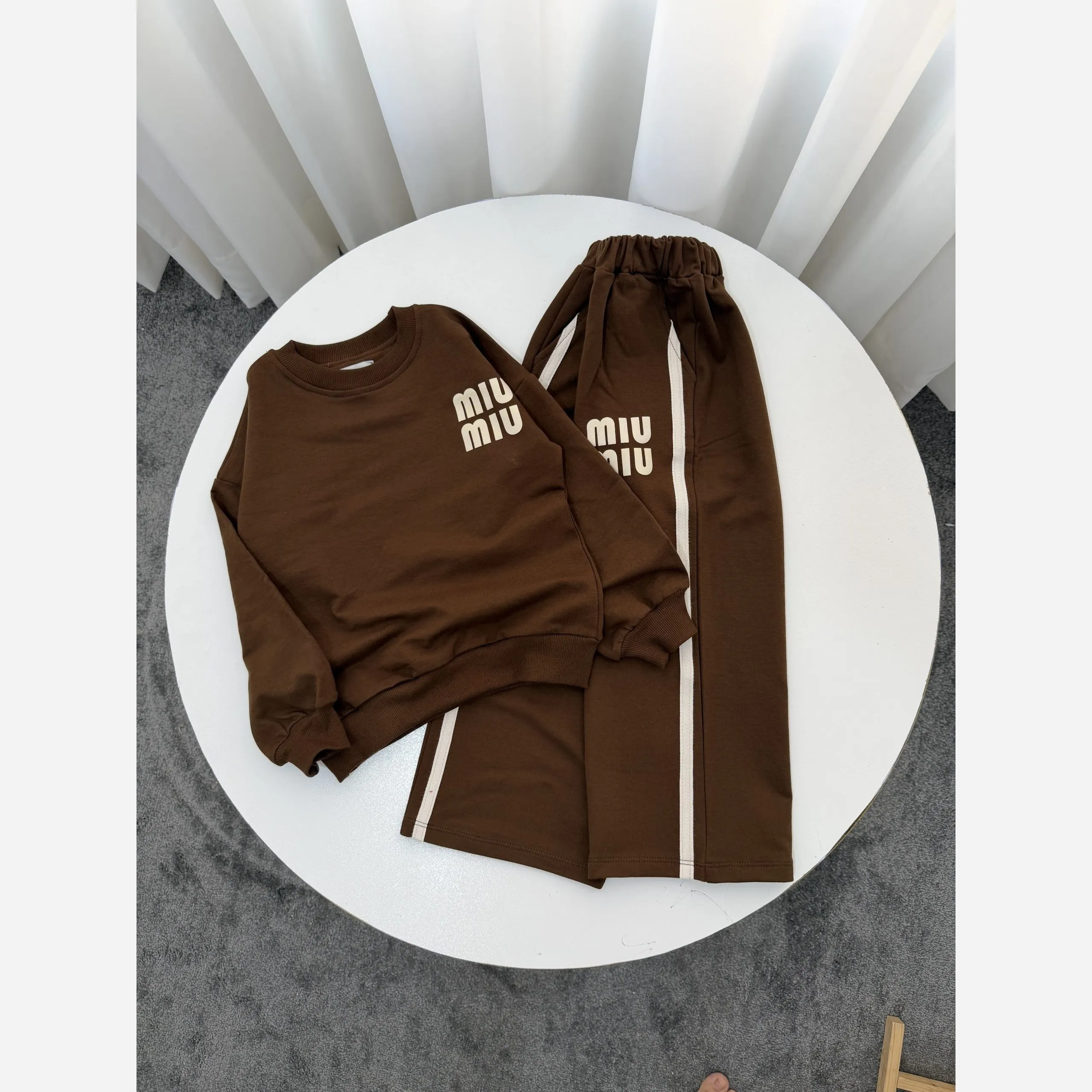 ست بلوز و شلوار بگ دخترونه میو