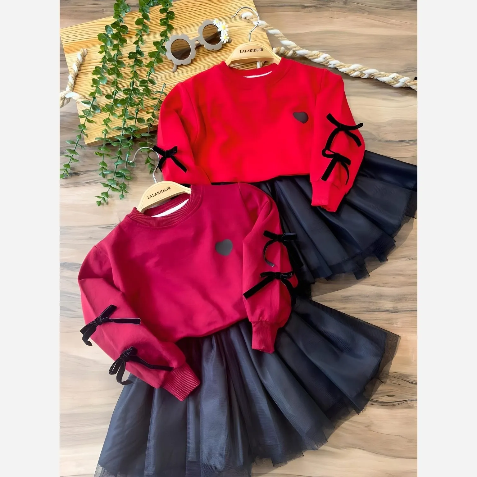 ست کراپ و دامن دخترانه مجلسی ویژه یلدا